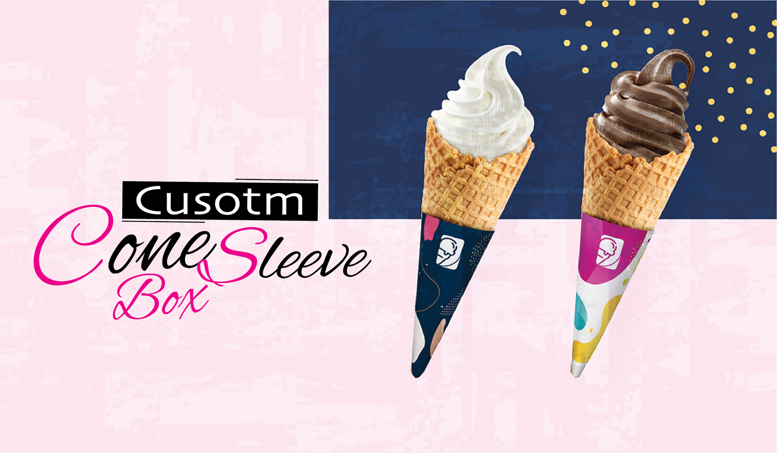 Custom cone Sleeves