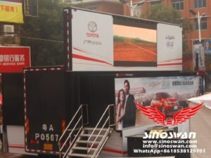 exhibition trailers in low price